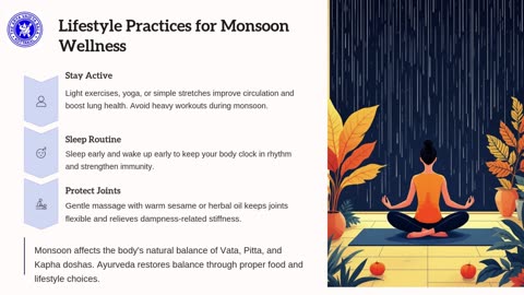 How to stay healthy in rainy season with ayurveda