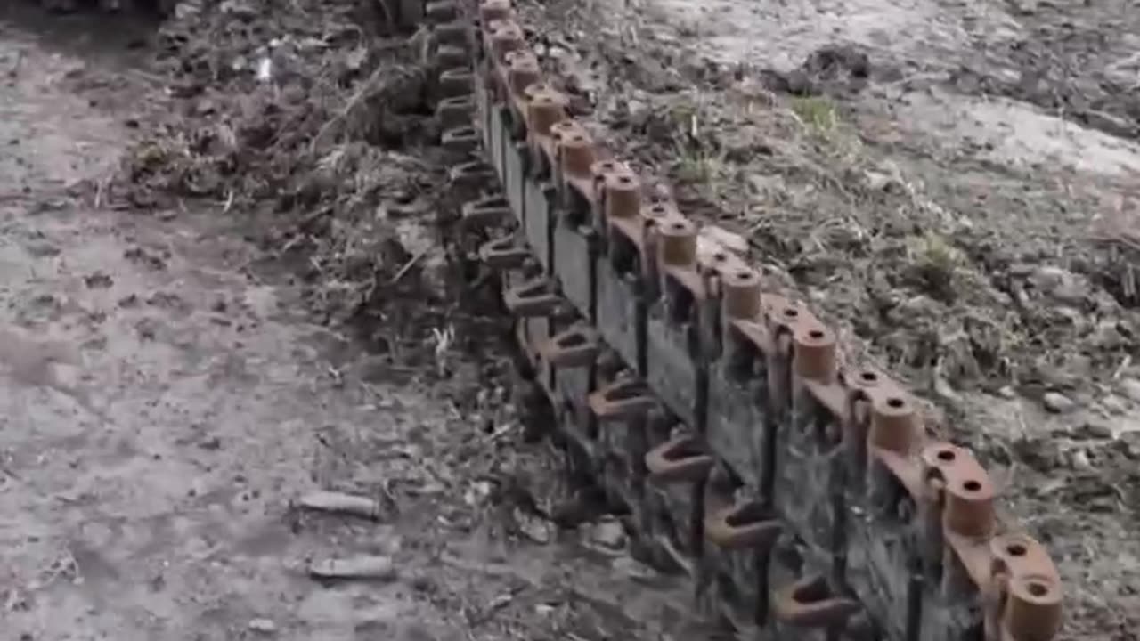 Inspection of the burned Abrams