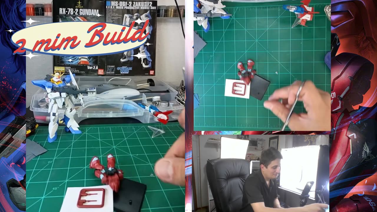 2 min Build GUNDAM CONVERGE !!