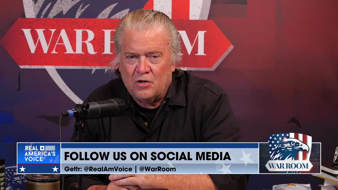 Bannon: No Mercy. Particularly On Kimmel, No Mercy. Take It All Down, Take It All Apart.