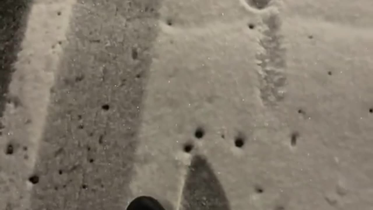 Gru must’ve stopped by on his way to stealing the moon.