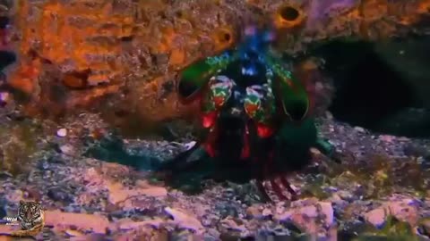 Mantis Shrimp, Wild Animals Hindi, #wildanimals #wildlife #hindi