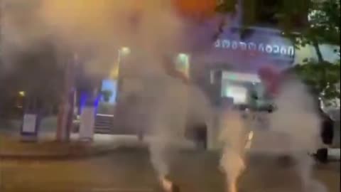Fireworks Attack on Russian Athletes in Georgia — “Russian Pigs, You’re Not Welcome”