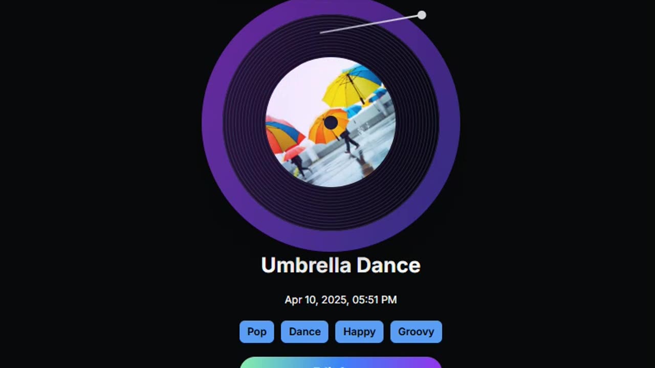 umbrella in a storm