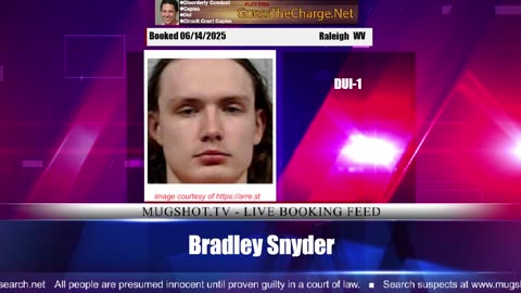 Mugshot TV - Live Arrest Booking Video Stream