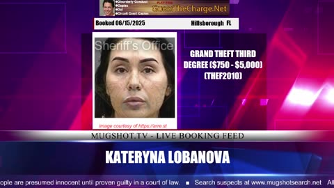 Mugshot TV - Live Arrest Booking Video Stream