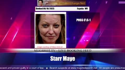 Mugshot TV - Live Arrest Booking Video Stream