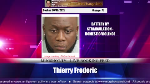 Mugshot TV - Live Arrest Booking Video Stream