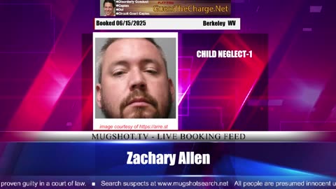 Mugshot TV - Live Arrest Booking Video Stream