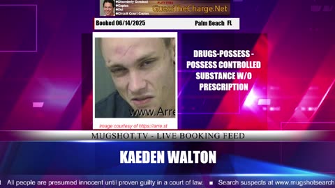 Mugshot TV - Live Arrest Booking Video Stream