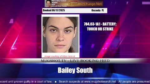 Mugshot TV - Live Arrest Booking Video Stream