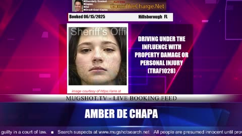 Mugshot TV - Live Arrest Booking Video Stream