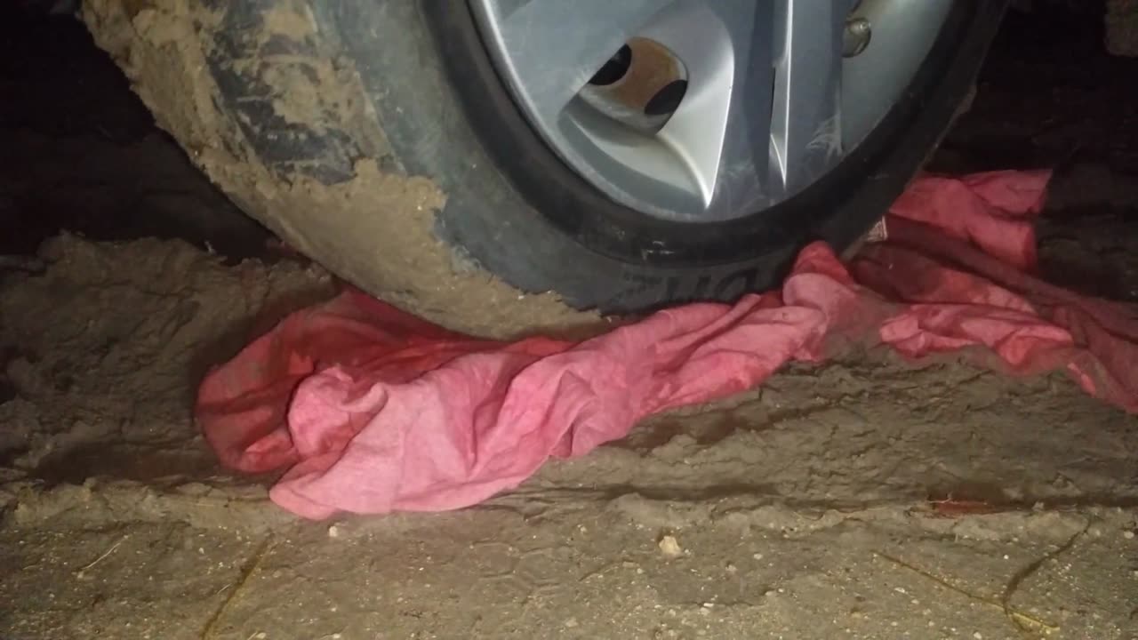 Running Over T-Shirt