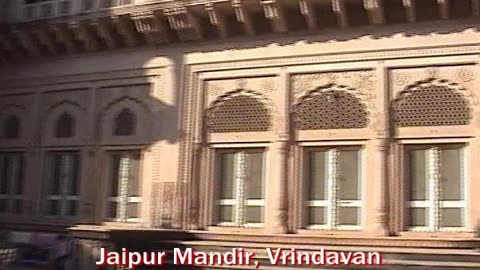 Jaipur Temple Vrindavan | A Glimpse of Rajasthani Grandeur