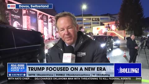 TRUMP FOCUSED ON A NEW ERA IN DAVOS