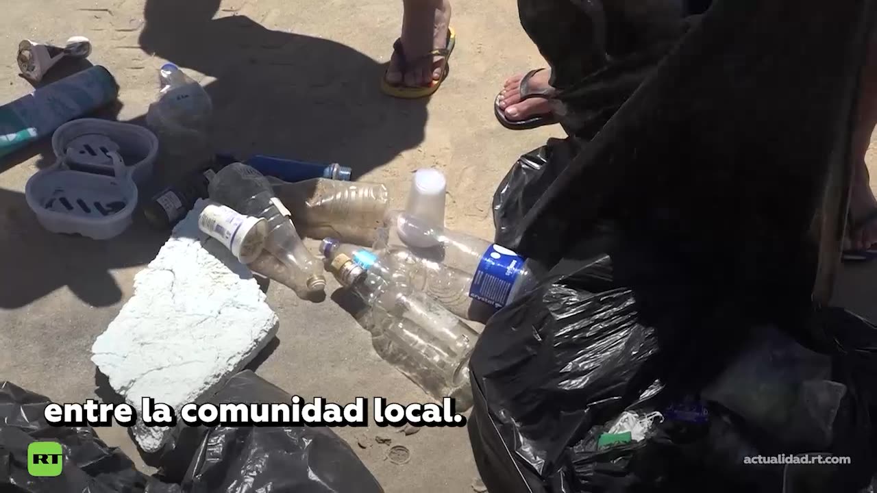 Aumenta un 409% la basura internacional en playas brasileñas