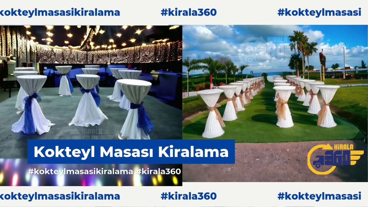 Kokteyl Masası Kiralama