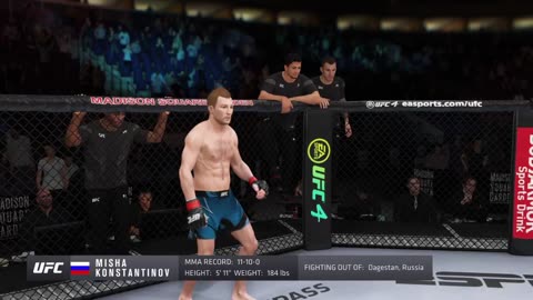 Kevin Holland vs Misha Konstantino