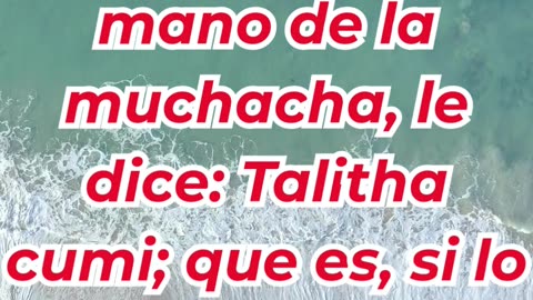 “Talita cumi: La niña, levántate” macros 5:41.#shortvideo #shorts #youtubeshorts #youtube #ytshorts