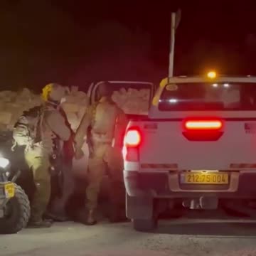 Two solidarity activists were taken by apartheid forces now from the village of Tuwan