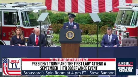 President Trump and the First Lady Attend a September 11th Observance Event