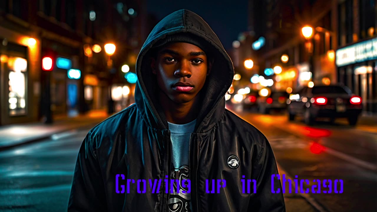 RAP.Song Growing up in Chicago.
