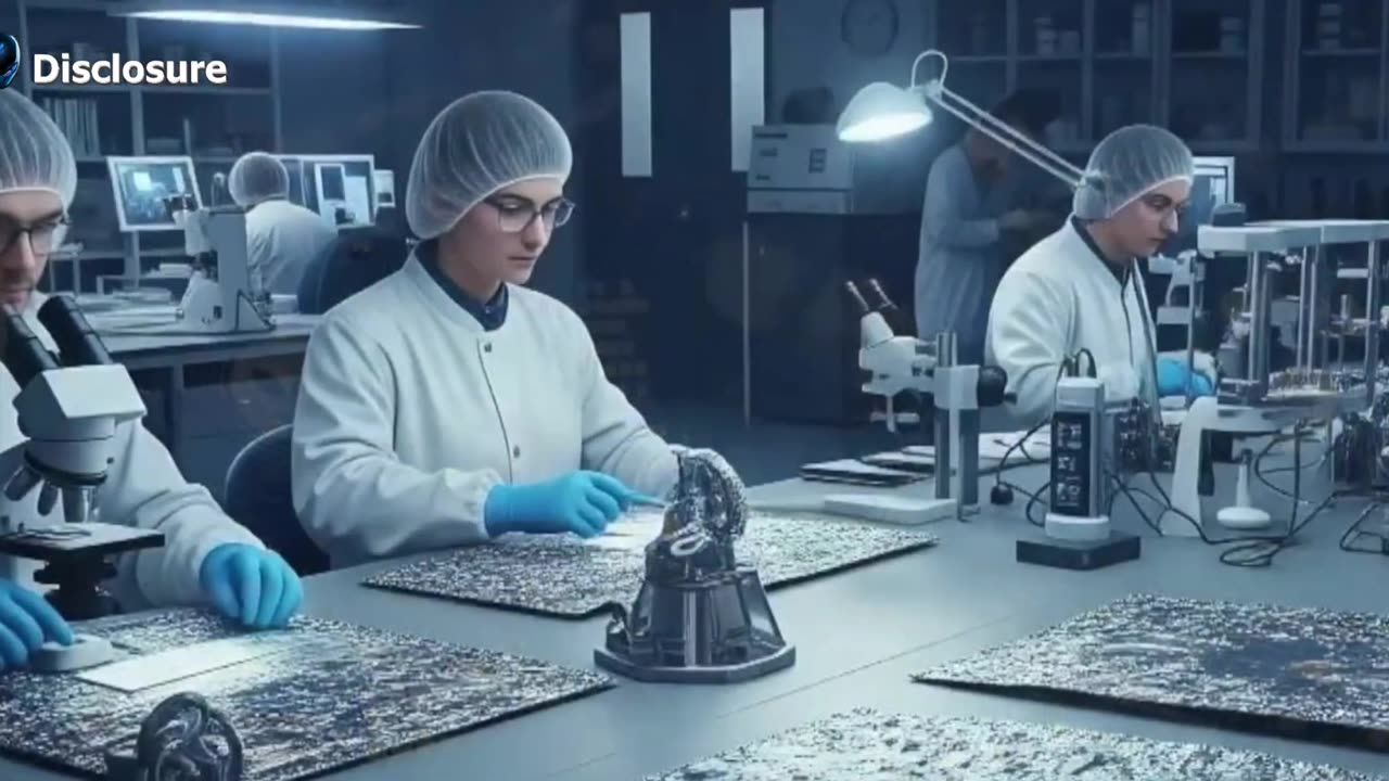 Confirmation la plus récente de la présence de fibres optiques à l'intérieur de la sphère dite Buga