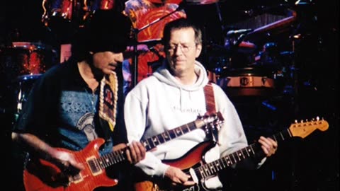 Eric Clapton & Carlos Santana ---24 minutes Live Jam