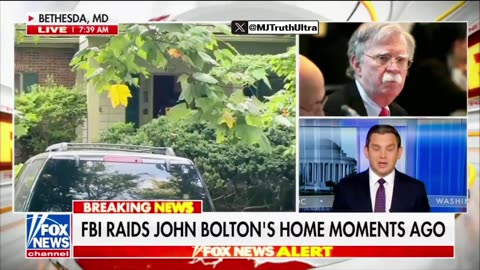 They RAIDED JOHN BOLTON’S HOME