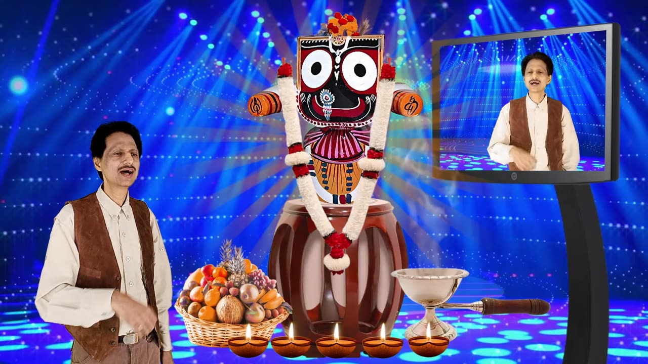 Nilachakre Ho ନୀଳଚକ୍ରେ ହୋ, ଦେଖ ଉଡୁଛି ବାନା Prafulla Kara ଓଡ଼ିଆ ଶ୍ରୀ ଜଗନ୍ନାଥ ଭଜନ by Umakant Mishra