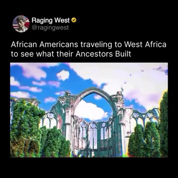 Negros return to Africa to see what ancestors built vs Whites