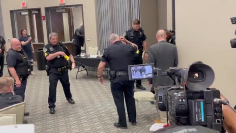 Unruly protestor tased at Rep. Marjorie Taylor Greene’s Georgia town hall