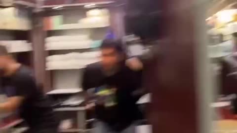 Stores are being emptied in Tehran.