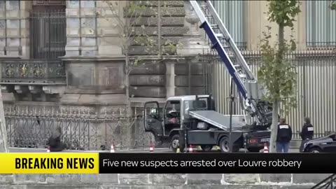 Five new arrests in Louvre heist investigation
