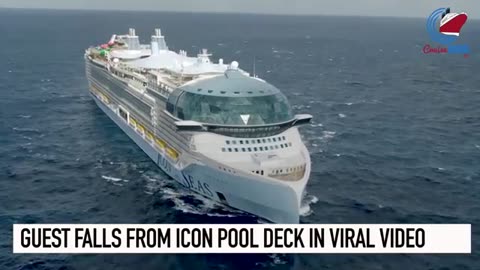Shocking: Passenger Flips Off Pool Deck on World's Largest Cruise Ship