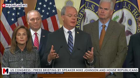 🇺🇸 Speaker Mike Johnson and House Republicans Speak ahead of Vote on Epstein Files Release [LIVE]