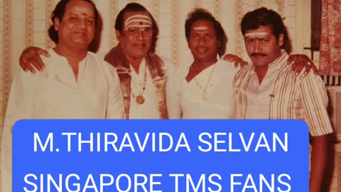 ONE SUN ONE TMS LEGEND M.THIRAVIDA SELVAN SINGAPORE 2025