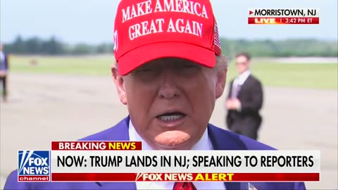 President Donald Trump: "I never want to hurt our farmers. Our farmers are great people."