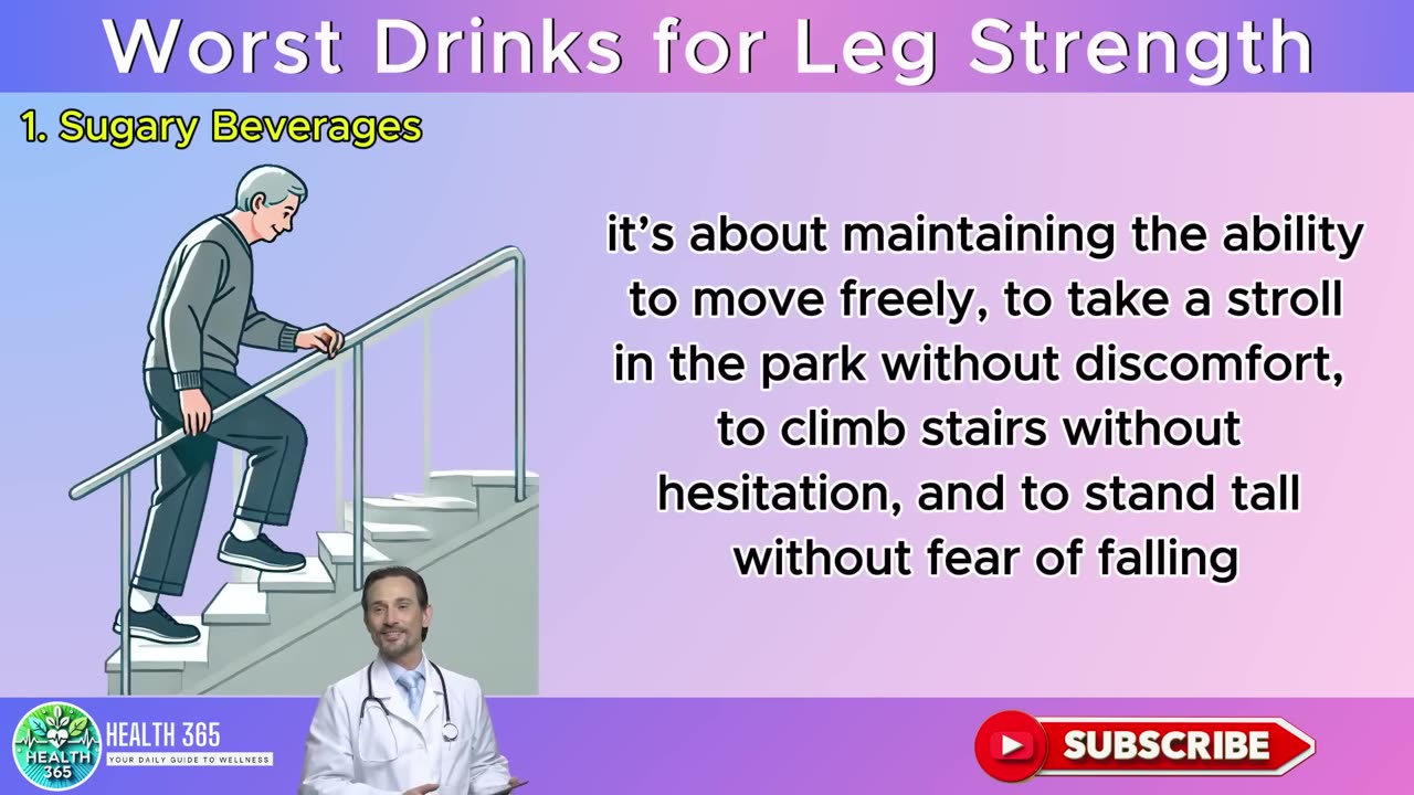 Avoid This Drink – It Weakens Your Legs!