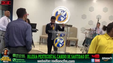 7/18/2025 CULTO EVANGELISTICO IGLESIA PENTECOSTAL CAMINO DE SANIDAD INT BRONX NY