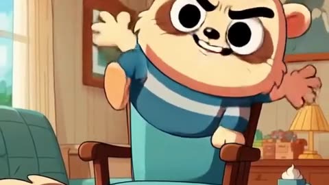 Finn ready to escape #foryou #cuteanimal #shorts #finn #cartoon #finncartoon