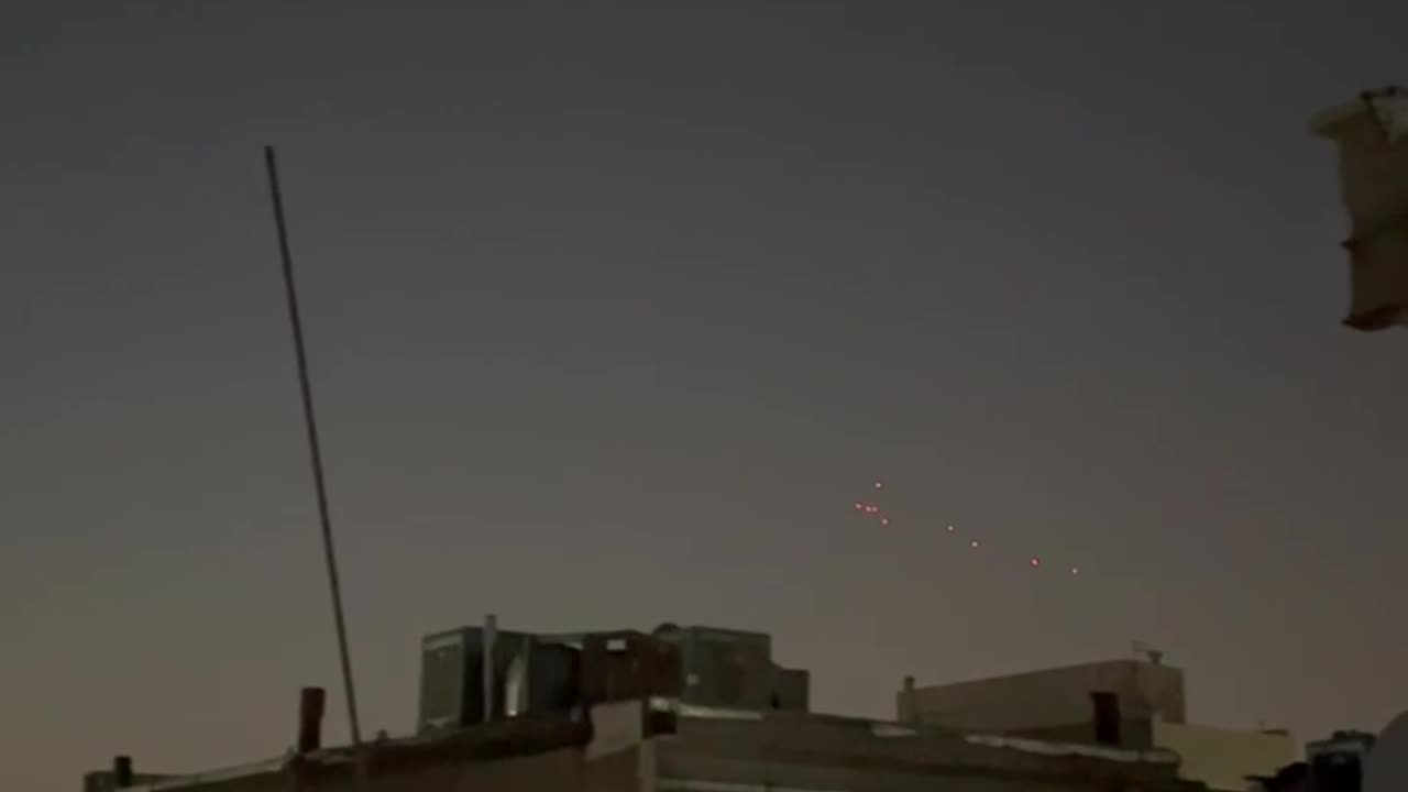 Iranian interception attempts against IDF attack