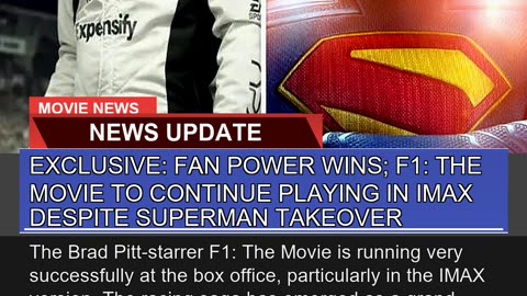 Exclusive Fan Power Wins F1 the Movie to Contin