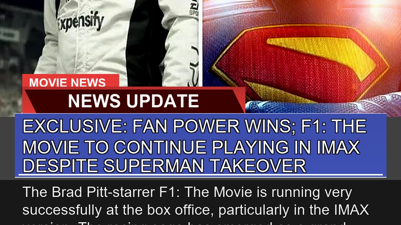 Exclusive Fan Power Wins F1 the Movie to Contin