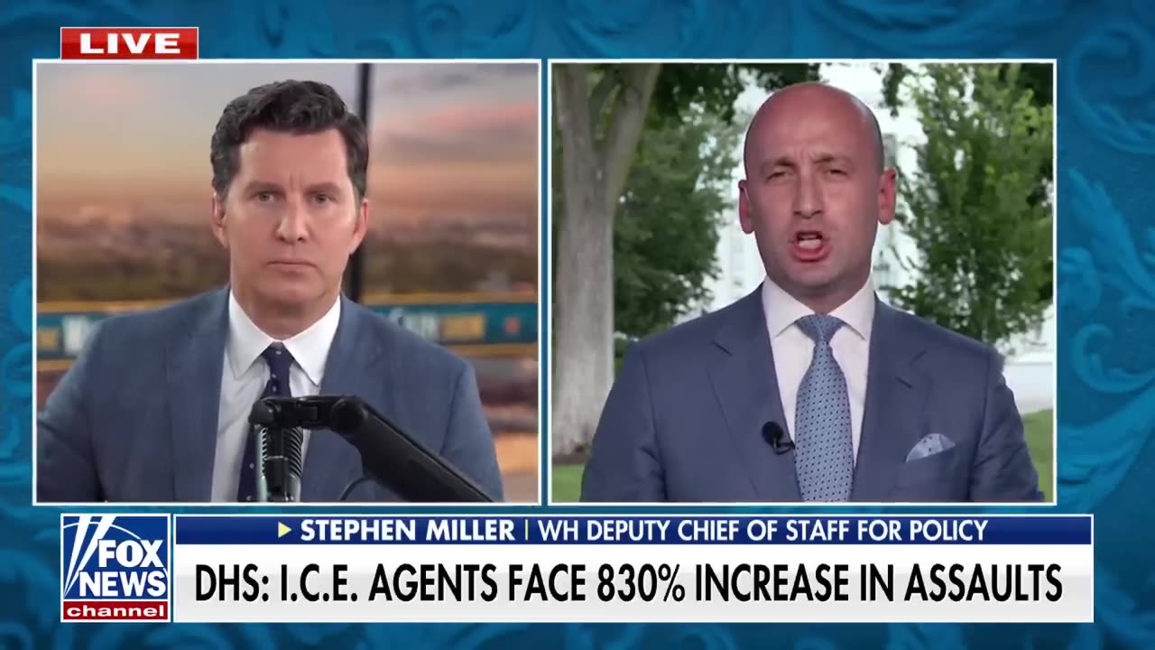 STEVEN MILLER SLAMS DEMS for 'Incentivizing' ATTACKS AGAINST ICE