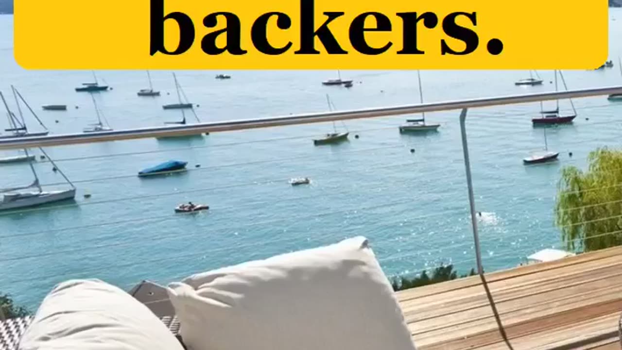Haters are the biggest backers.