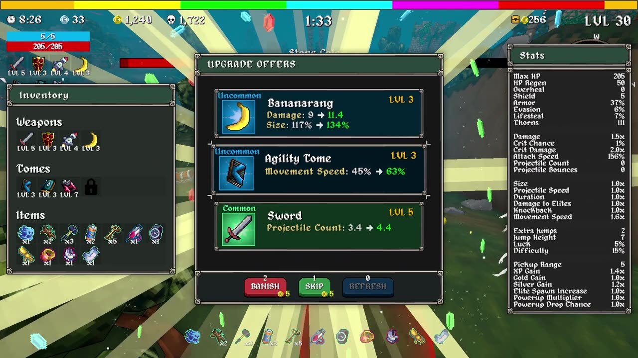 Megabonk Episode 3: Bush Defeated and Athena Unlocked