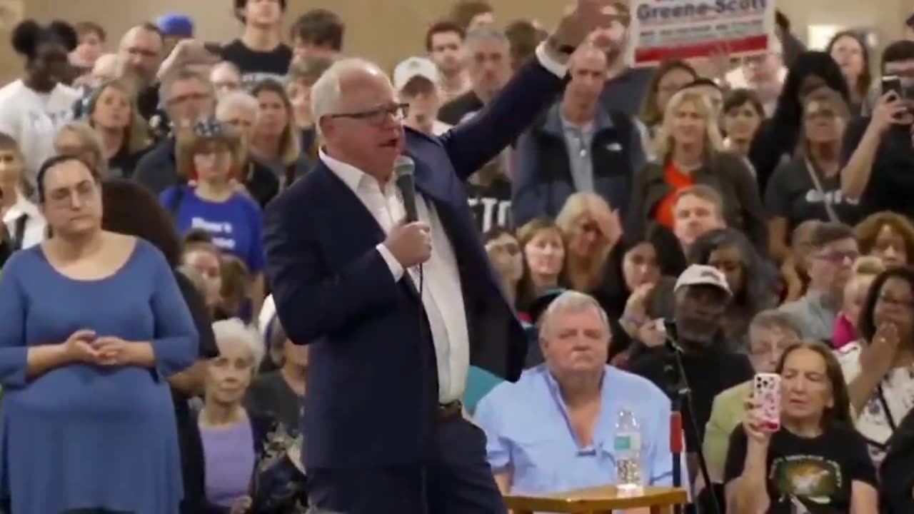 Tim Walz Thinks We Need a ‘Shadow Government’