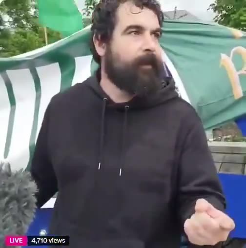 Irish Patriot Goes on Explicit Rant Against Foreign Invaders in His Country