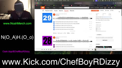 Chef Boy R Dizzy VLOG: @KickStreaming (O_o) #March #22 #2025 (O_o) www.Kick.com/ChefBoyRDizzy